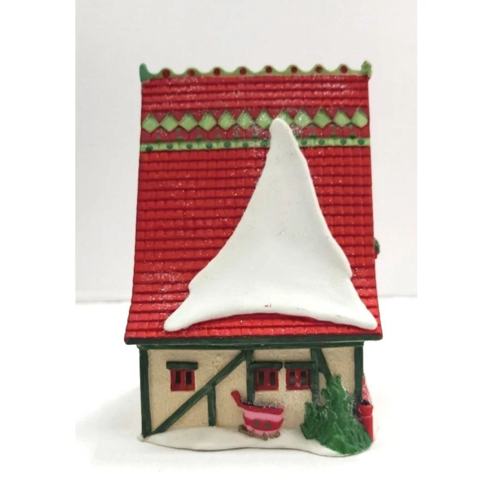 Vtg Dept 56 North Pole Series Candy Cane And Peppermints‎ Shop 1996 REPAIRED